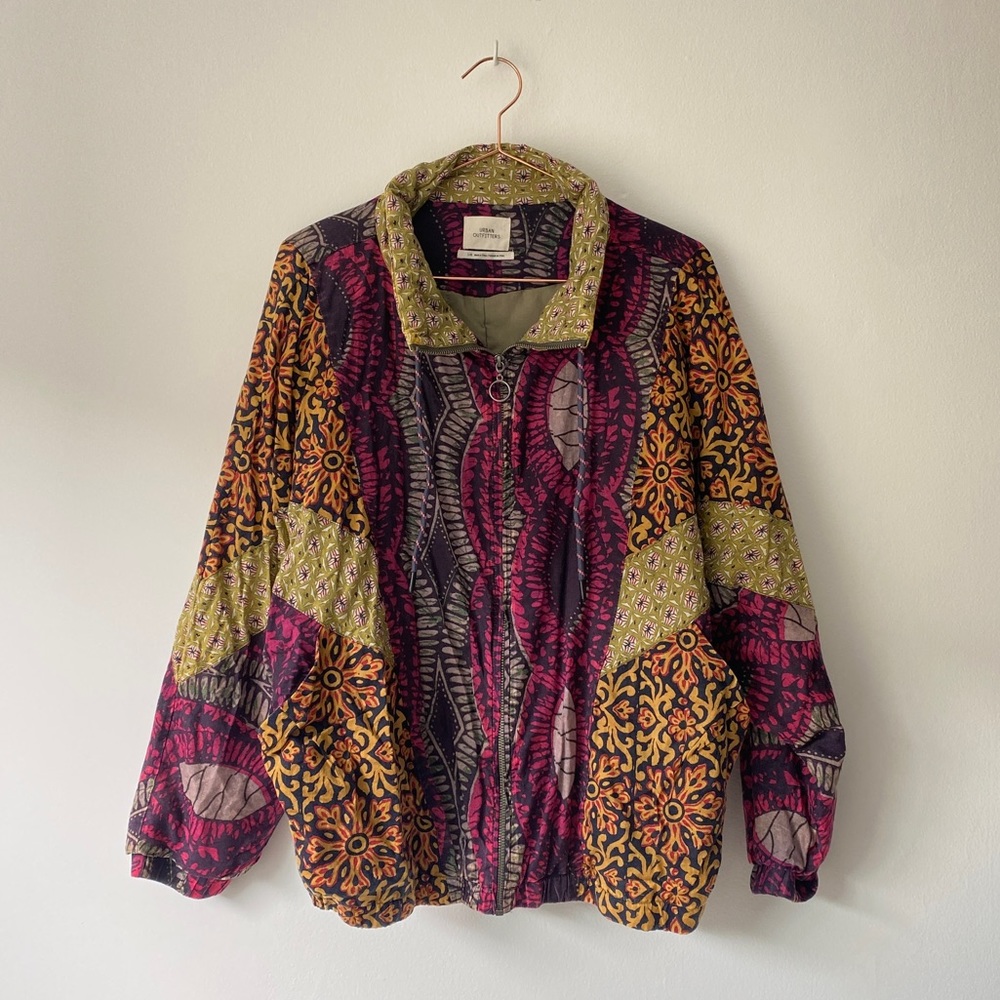 Urban Outfitters Multicolor Bomber Jacket